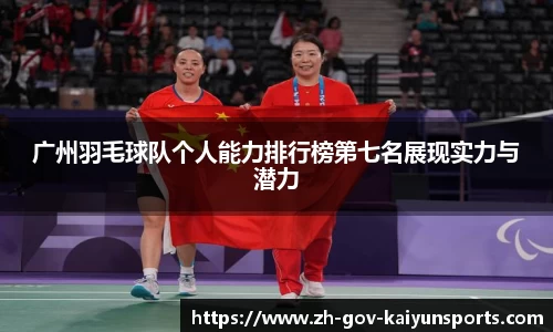广州羽毛球队个人能力排行榜第七名展现实力与潜力